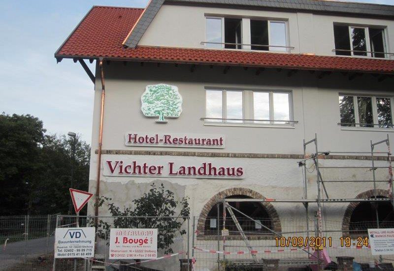 Renovierung und Modernisierung: Hotel „Vichter Landhaus“